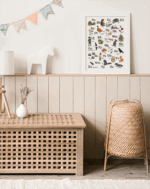 Bos Alfabet Poster – Leren met de natuur - Afbeelding 2