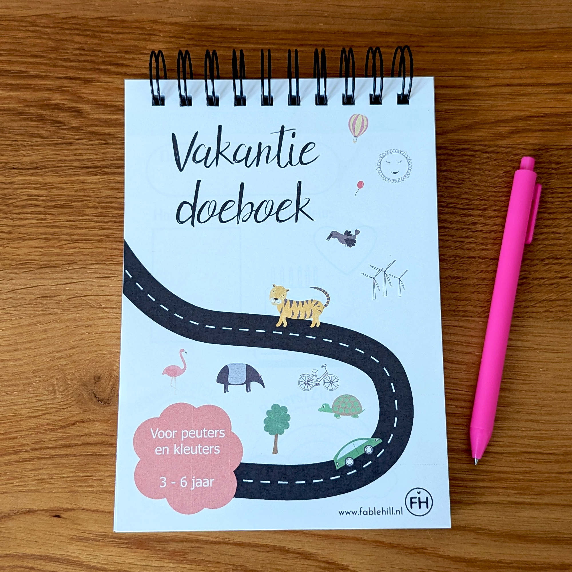 doeboek Vakantie Doeboek voor Peuters & Kleuters - Afbeelding 1