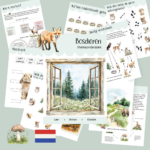 Printable Bosdieren themaonderzoek